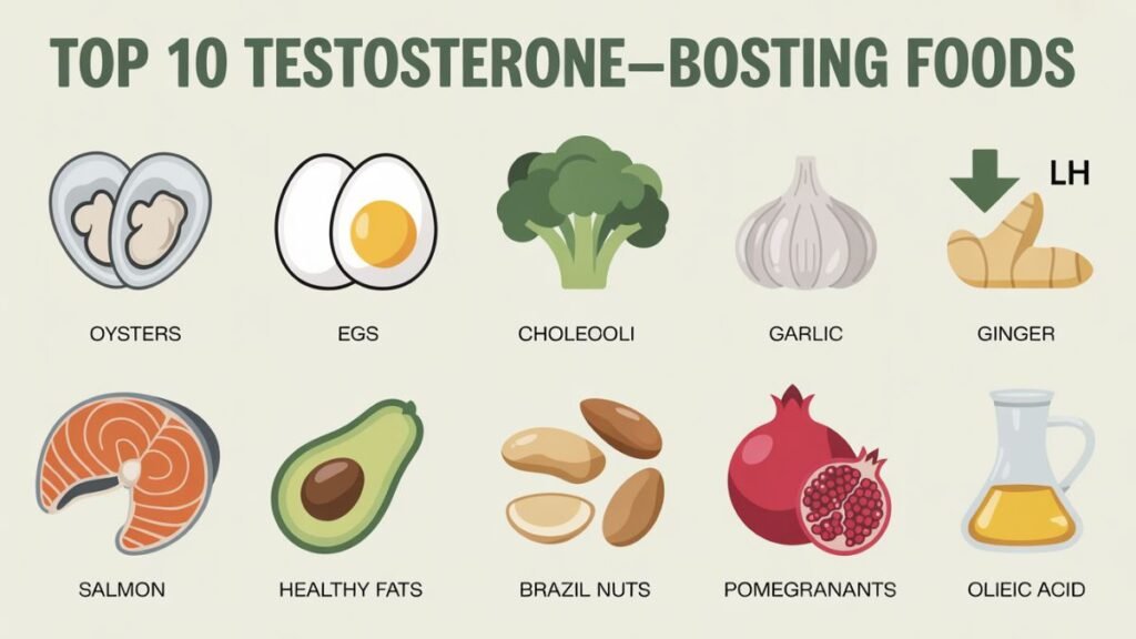 Tabela Completa Alimentos para Testosterona