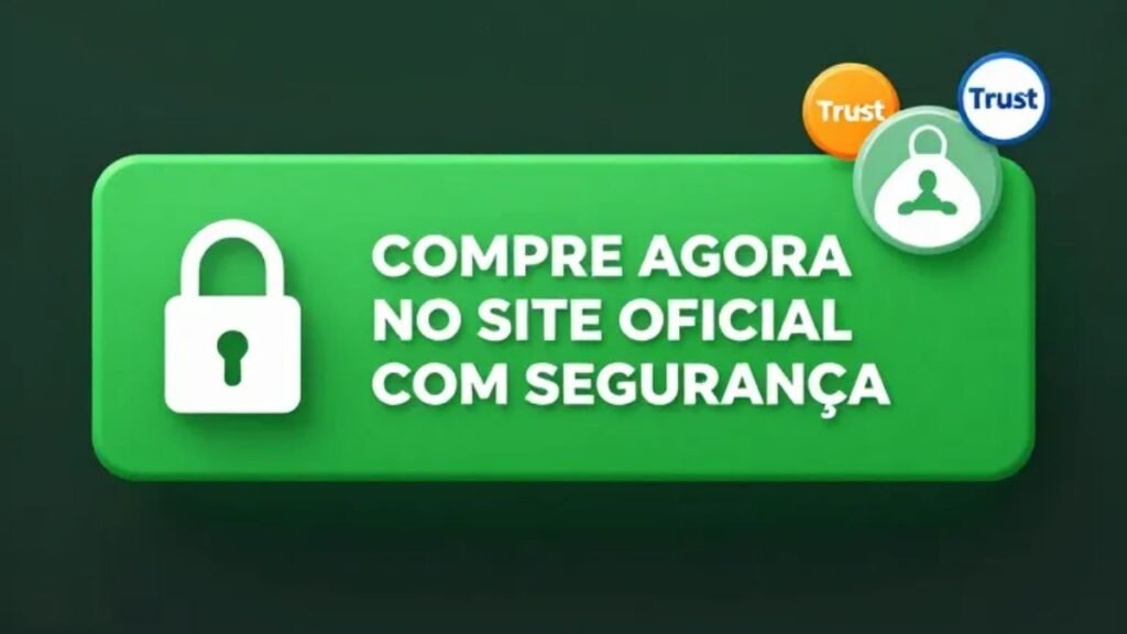 Botão de compra segura direcionando para o site oficial do Ghdrol com garantia de autenticidade