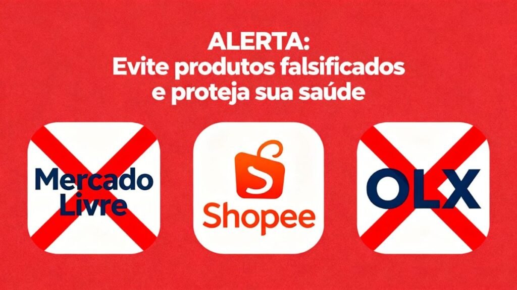 Alerta sobre onde não comprar Ghdrol: Mercado Livre, Shopee e OLX vendem produtos falsificados